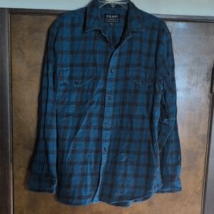 CC Filson Men's Flannel Shirt Size Large